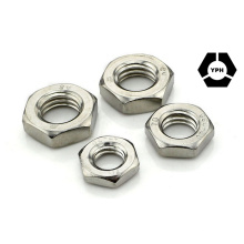 DIN439 Hex Jam Nut Stainless Steel